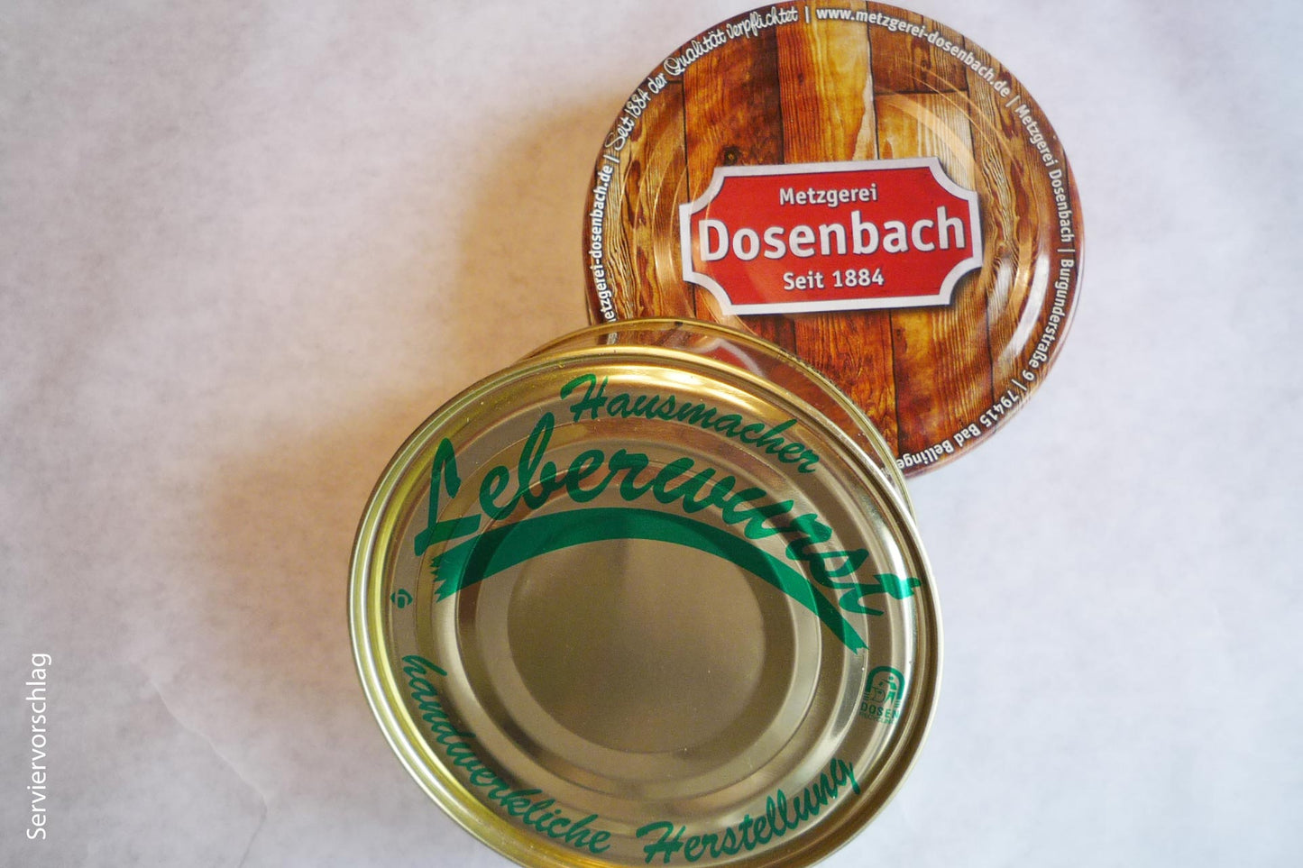 Leberwurst, hausgemacht, 190g